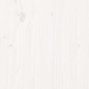 VidaXL Blat biurka, biały, 100x50x2,5 cm, lite drewno sosnowe