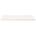 VidaXL Blat biurka, biały, 110x55x2,5 cm, lite drewno sosnowe