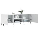 VidaXL Szafka pod TV, biała, 150x30x50 cm, materiał drewnopochodny