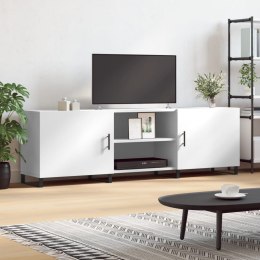 VidaXL Szafka pod TV, biała, 150x30x50 cm, materiał drewnopochodny