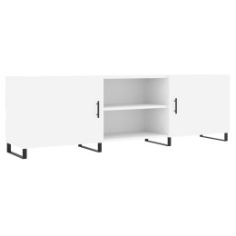 VidaXL Szafka pod TV, biała, 150x30x50 cm, materiał drewnopochodny