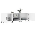 VidaXL Szafka pod TV, biała, 150x30x50 cm, materiał drewnopochodny