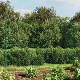 Ogrodzenie z siatki, z kotwami, zielone, 1,4x25 m Lumarko!