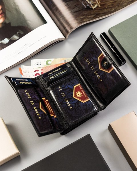 Elegancki Portfel Damski Ze Skóry Naturalnej Lumarko!