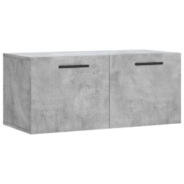 VidaXL Szafka wisząca, szarość betonu, 80x36,5x35 cm