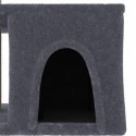 VidaXL Drapak dla kota z sizalowymi słupkami, ciemnoszary, 48 cm