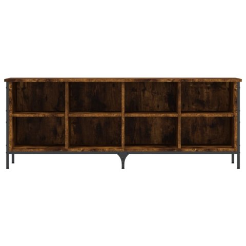 VidaXL Szafka na buty, przydymiony dąb, 131x35x50 cm