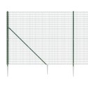 Ogrodzenie z siatki, z kotwami, zielone, 1,6x25 m Lumarko!