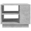 VidaXL Stolik kawowy, szarość betonu, 55x55x43 cm, płyta wiórowa