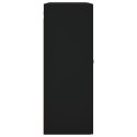 VidaXL Szafka wisząca, czarna, 69,5x34x90 cm