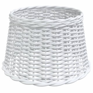 Klosz do lampy wiszącej, biały, Ø45x28 cm, wiklina Lumarko!