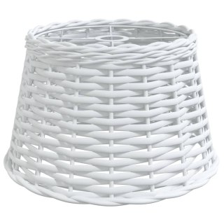 Klosz lampy wiszącej, biały, Ø38x23 cm, wiklina Lumarko!