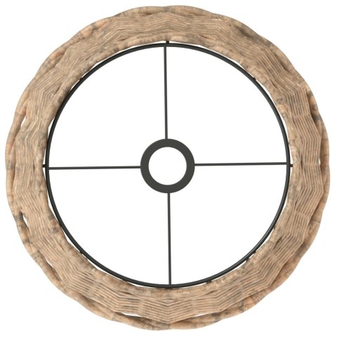 Klosz lampy wiszącej, brązowy, Ø38x23 cm, wiklina Lumarko!