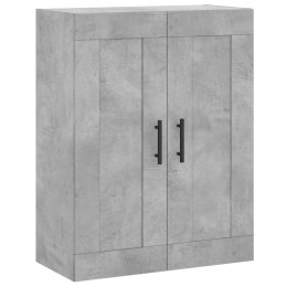 VidaXL Szafka wisząca, szarość betonu, 69,5x34x90 cm
