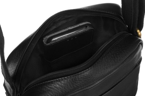 Torba skórzana PTN 8022-NDM BLACK Lumarko!