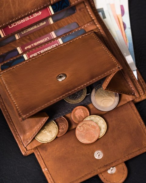 Portfel Skórzany Ptn N005l-pca Tan Lumarko!