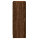 Szafka, brązowy dąb, 91x28x75 cm, materiał drewnopochodny Lumarko!