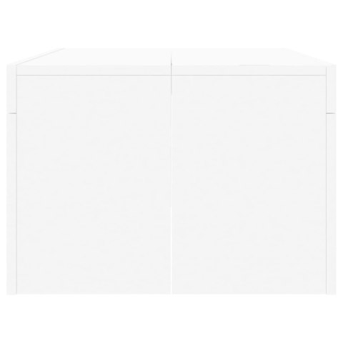 VidaXL Stolik kawowy, biały 102x50x36 cm, materiał drewnopochodny