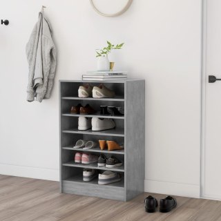 VidaXL Szafka na buty, szarość betonu, 60x35x92 cm