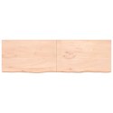 Półka, 200x60x6 cm, surowe lite drewno dębowe Lumarko!