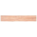 Półka, jasnobrązowa, 180x30x6 cm, lite drewno dębowe Lumarko!
