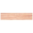VidaXL Półka, jasnobrązowa, 180x40x4 cm, lite drewno dębowe