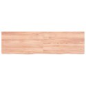 Półka, jasnobrązowa, 180x50x6 cm, lite drewno dębowe Lumarko!