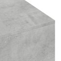 Stolik kawowy, szarość betonu, 100x49,5x31 cm Lumarko!