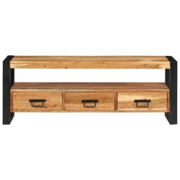 VidaXL Szafka pod TV, 120x30x45 cm, lite drewno akacjowe