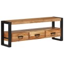 Szafka pod TV, 120x30x45 cm, lite drewno akacjowe Lumarko!