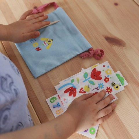 WOOPIE ART&FUN Zestaw Kreatywny Magiczna Torebka + Naklejki do Dekoracji ponad 109 szt. (ZESTAW 10 SZT.) Lumarko!