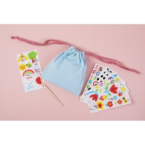 WOOPIE ART&FUN Zestaw Kreatywny Magiczna Torebka + Naklejki do Dekoracji ponad 109 szt. (ZESTAW 10 SZT.) Lumarko!