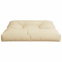 Poduszka na sofę z palet, beżowa, 70x70x12 cm Lumarko!