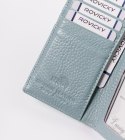 Kompaktowy skórzany portfel z zewnętrzną portmonetką na bigiel Lumarko!