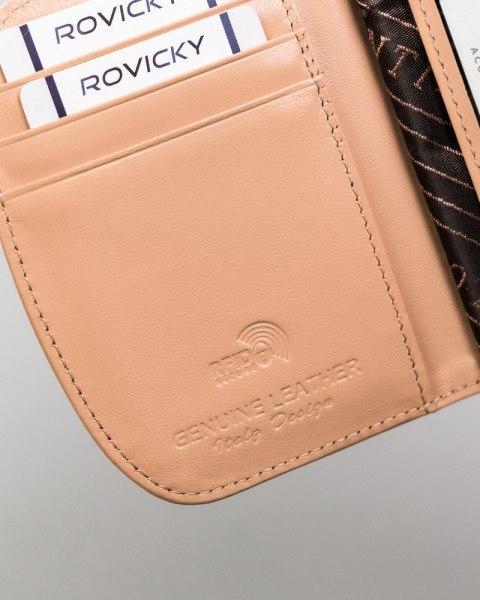 Portfel damski skórzany 43972-CIS-3320 BEIGE Lumarko!