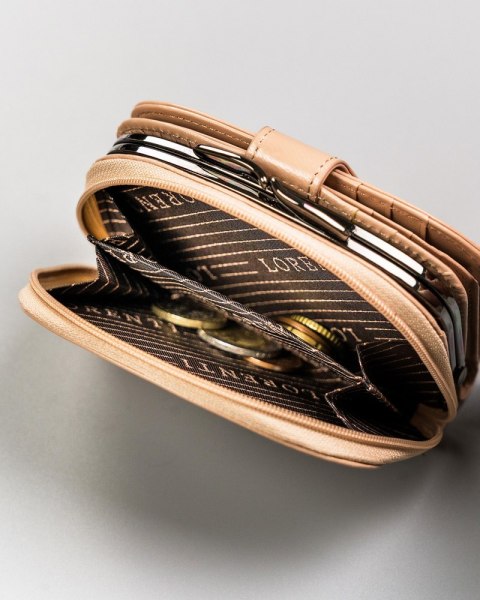 Portfel damski skórzany 43972-CIS-3320 BEIGE Lumarko!