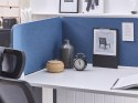 Przegroda na biurko 180 x 40 cm niebieska WALLY Lumarko!