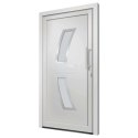 VidaXL Drzwi frontowe, białe, 108 x 200 cm