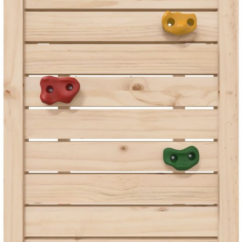 VidaXL Siedzisko huśtawki, drabinka sznurowa i kamienie do wspinaczki