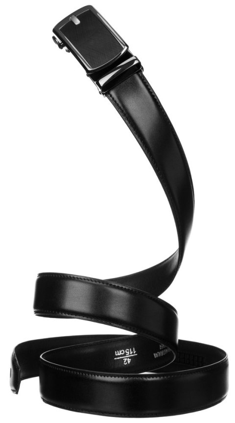 Skórzany pasek męski z automatyczną klamrą — Peterson Lumarko!