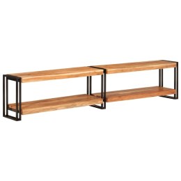 VidaXL Szafka pod TV, 200x30x40 cm, lite drewno akacjowe