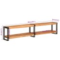 VidaXL Szafka pod TV, 200x30x40 cm, lite drewno akacjowe