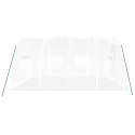 VidaXL Szklarnia ze stalową ramą, biała, 12 m² 4x3x2 m