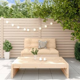 VidaXL 2-cz. zestaw wypoczynkowy do ogrodu, z poduszkami, lite drewno