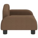 Sofa dla dzieci, brązowa, 50x40x30 cm, obita tkaniną Lumarko!