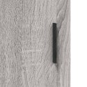 VidaXL Komoda, szary dąb sonoma, 100x36x60 cm, materiał drewnopochodny
