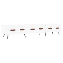 VidaXL Szafka pod TV, biała, 150x36x30 cm, materiał drewnopochodny