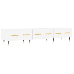 VidaXL Szafka pod TV, biała, 150x36x30 cm, materiał drewnopochodny