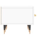Szafka pod TV, biała, 150x36x30 cm, materiał drewnopochodny Lumarko!