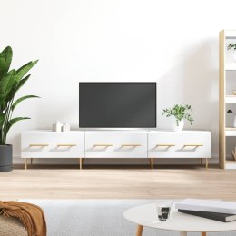 VidaXL Szafka pod TV, biała, 150x36x30 cm, materiał drewnopochodny
